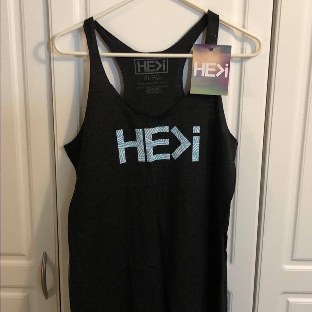 Black tank top